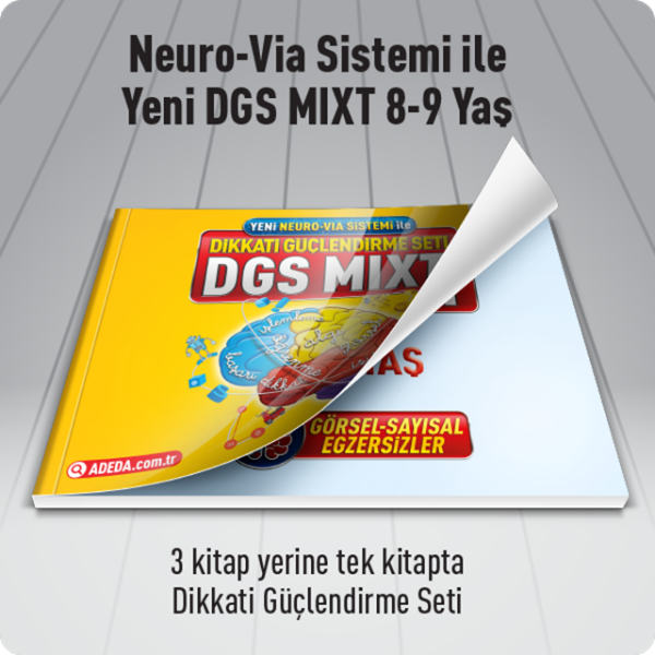 Adeda Neuro Via ile Dikkat Güçlendirme Seti Dgs Mixt 8-9 Yaş