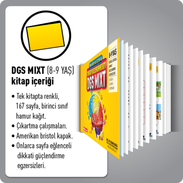 Adeda Neuro Via ile Dikkat Güçlendirme Seti Dgs Mixt 8-9 Yaş