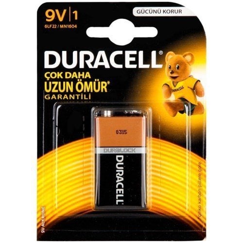 Duracell 9 Wolt Pil
