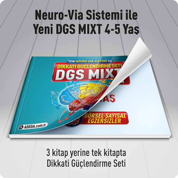 Adeda Neuro Via ile Dikkat Güçlendirme Seti Dgs Mixt 4-5 Yaş