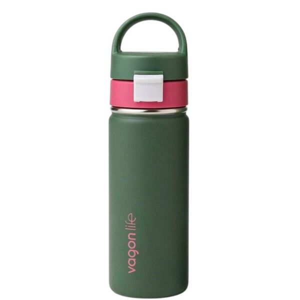 Vagonlife 1110 550 ml Yeşil Çelik Termos Matara