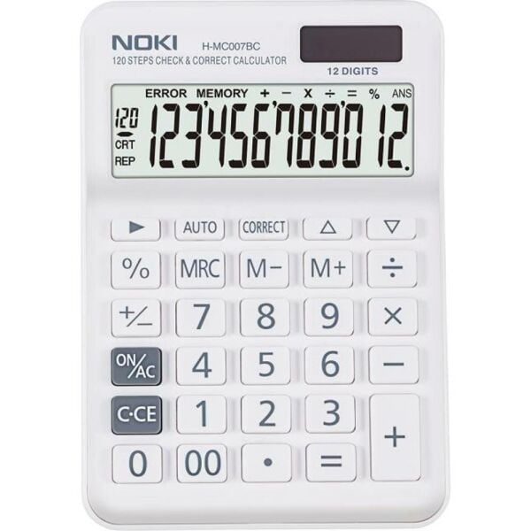 Noki Hesap Makinesi 12 Hane H-Mc007bc Beyaz