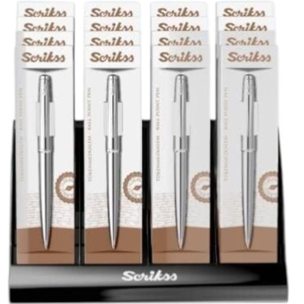 Scrıkss Tükenmez Kalem 78M 16 Lı Stand