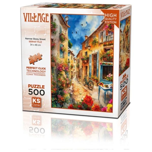 Narrow Stony Street 500 Parça Puzzle 20075