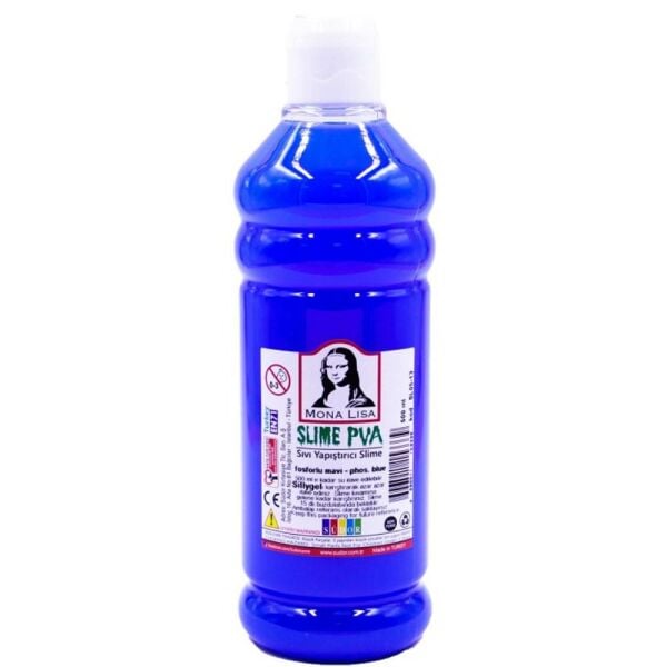 Südor Slime Yapıştırıcı 500 ml Fosforlu Mavi SL05-13