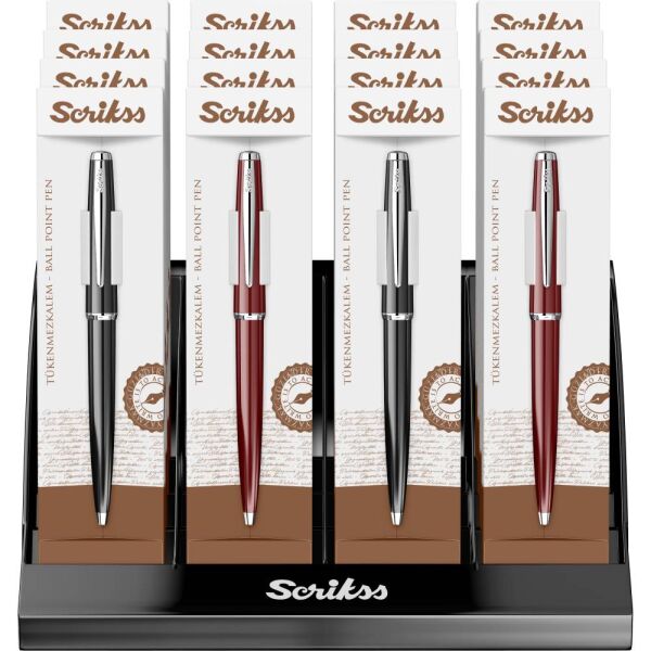 Scrıkss Tükenmez Kalem 33 16 Lı Stand