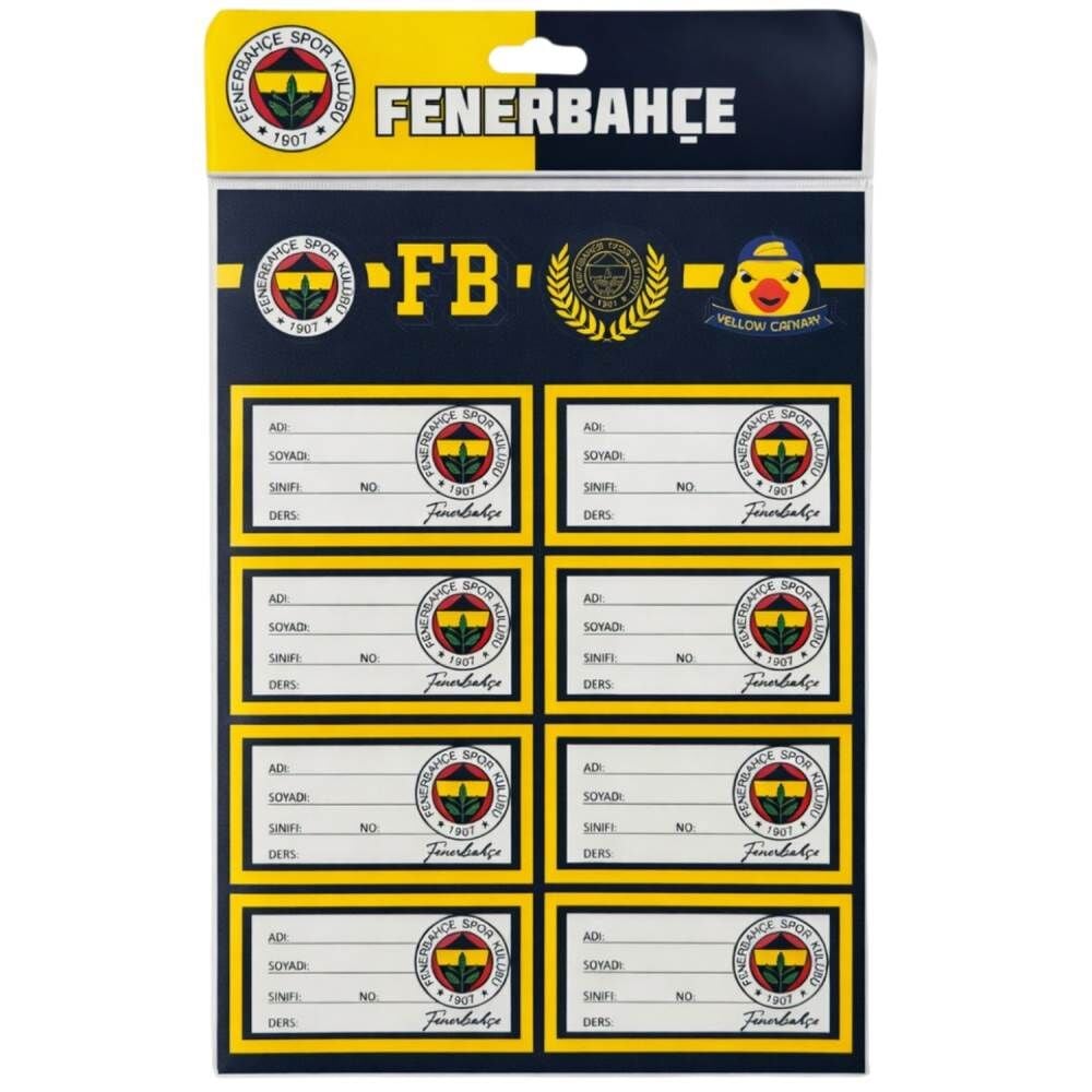 Fenerbahçe Okul Etiketi 3 lü 463639