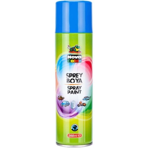 Nova Color Sprey Boya 200 Ml Mavi Nc-802