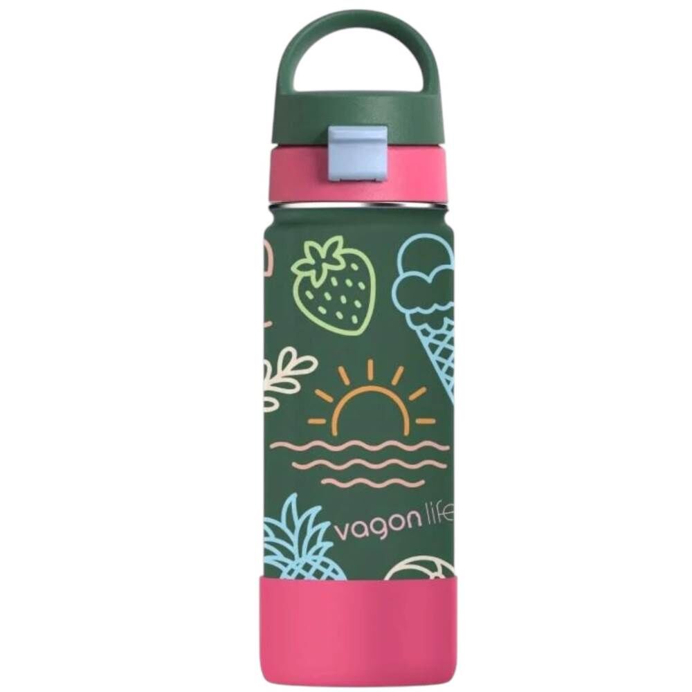 Vagonlife VGN1109 550 ml Yeşil Çelik Termos Matara