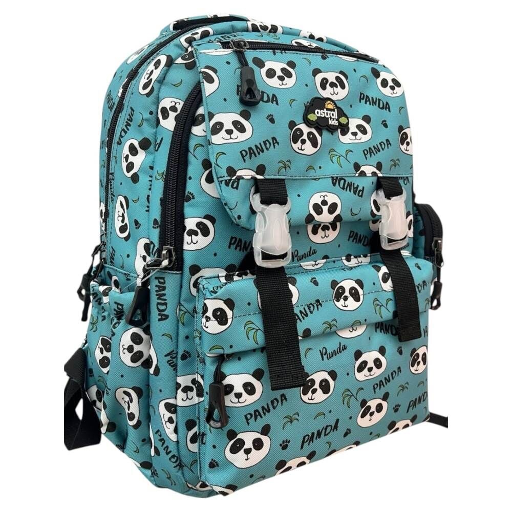 Astral Durable 3 lü İlkokul Çantası Panda 04474