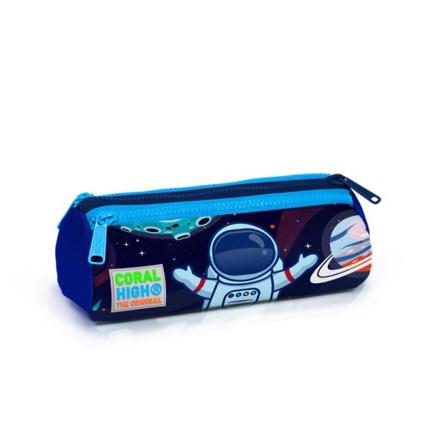 Coral High Astronot Kalem Çantası 3 Bölmeli 22024