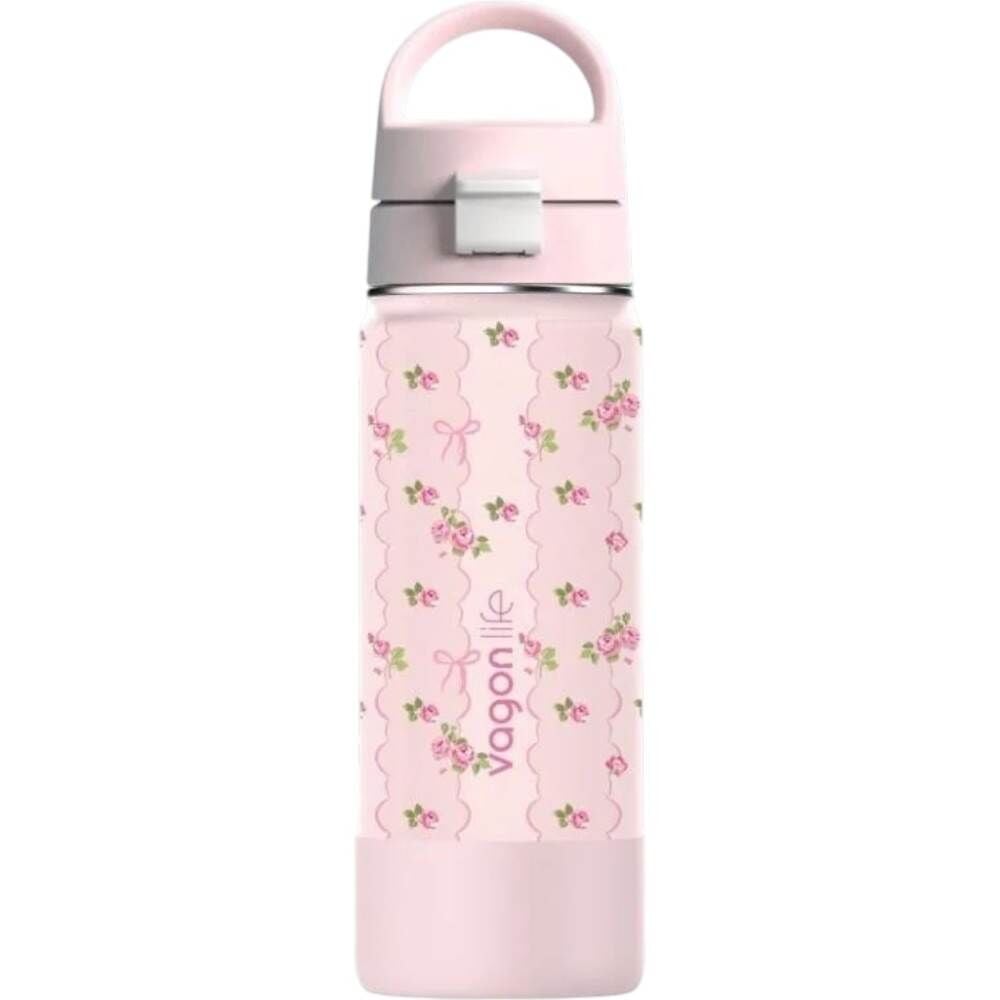 Vagonlife VGN1109 550 ml Pembe Çelik Termos Matara