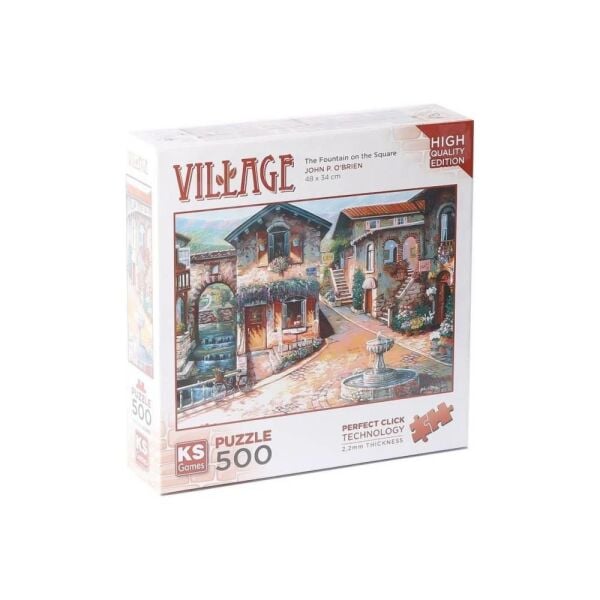 The Fountain The Square 500 Parça Puzzle 20068