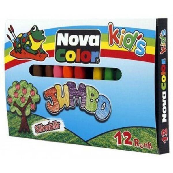 Nova Color Mum Boya 12 Li Jumbo Nc-2124
