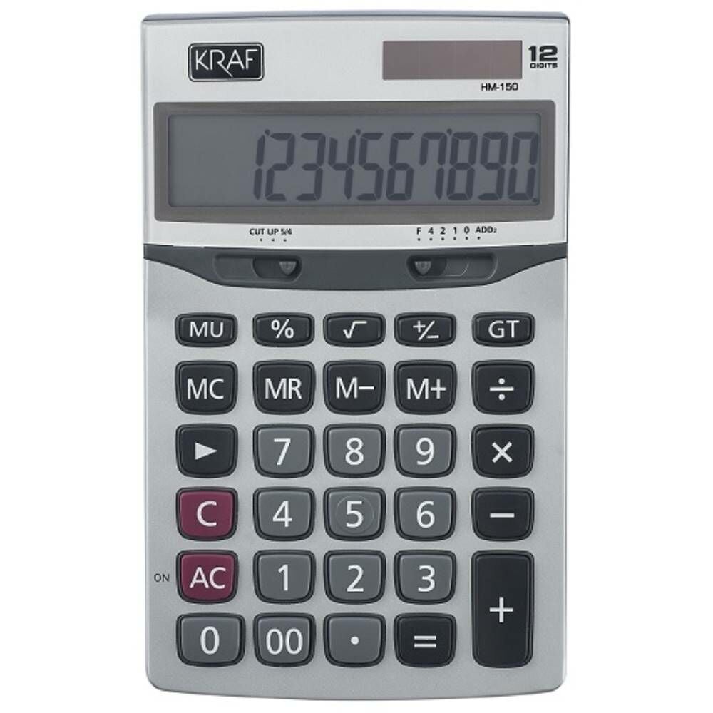 Kraf Hesap Makinesi Masaüstü 12 Hane Hm-150