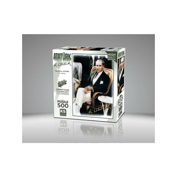 Kahve İçen Atatürk 500 Parça Puzzle 20060