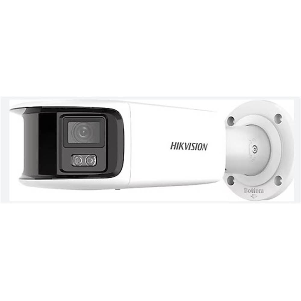 Hikvision DS-2CD2T87G2P-LSU-SL 8MP 4mm Çift Lens 180 Derece Lens ColorVu Bullet IP Kamera