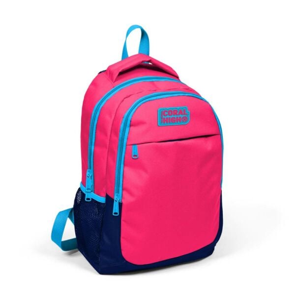 Coral High Pembe Lacivert Sırt Çantası 14392