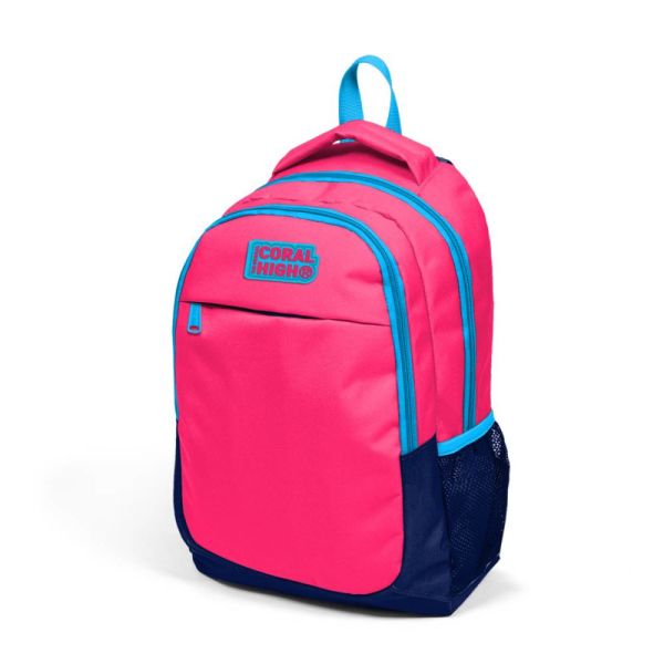 Coral High Pembe Lacivert Sırt Çantası 14392