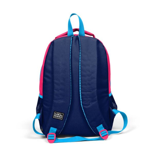 Coral High Pembe Lacivert Sırt Çantası 14392