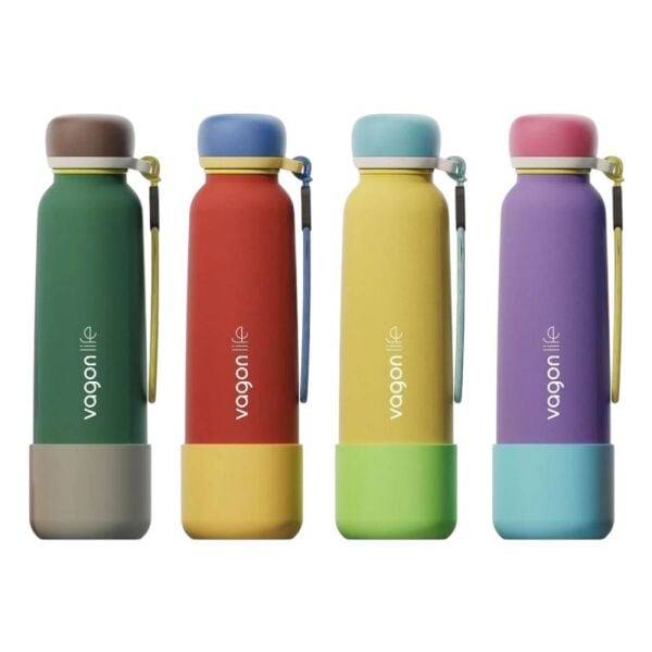 Vagonlife 1106 Mor 750 ml Çelik Termos Matara