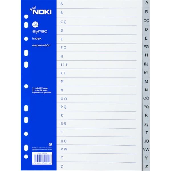 Noki Seperatör A-Z Harf 59229