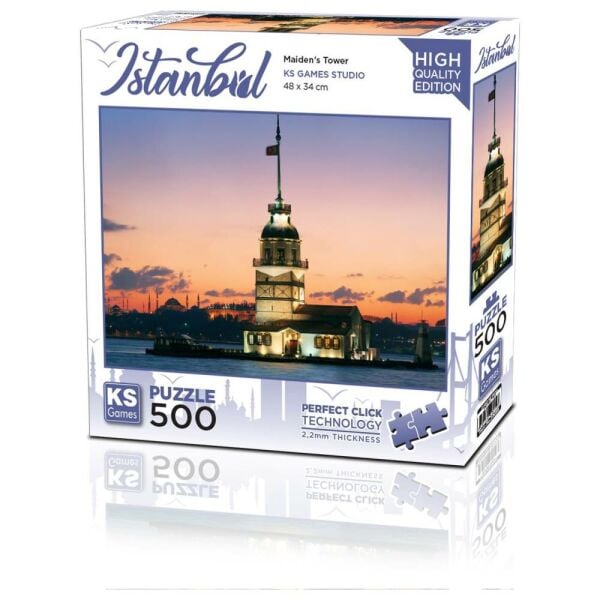 Kız Kulesi Gün İstanbul 500 Parça Puzzle 20059