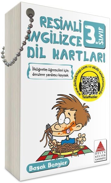 Delta Kültür 3.Sınıf İngilizce Dil Kartları Resimli