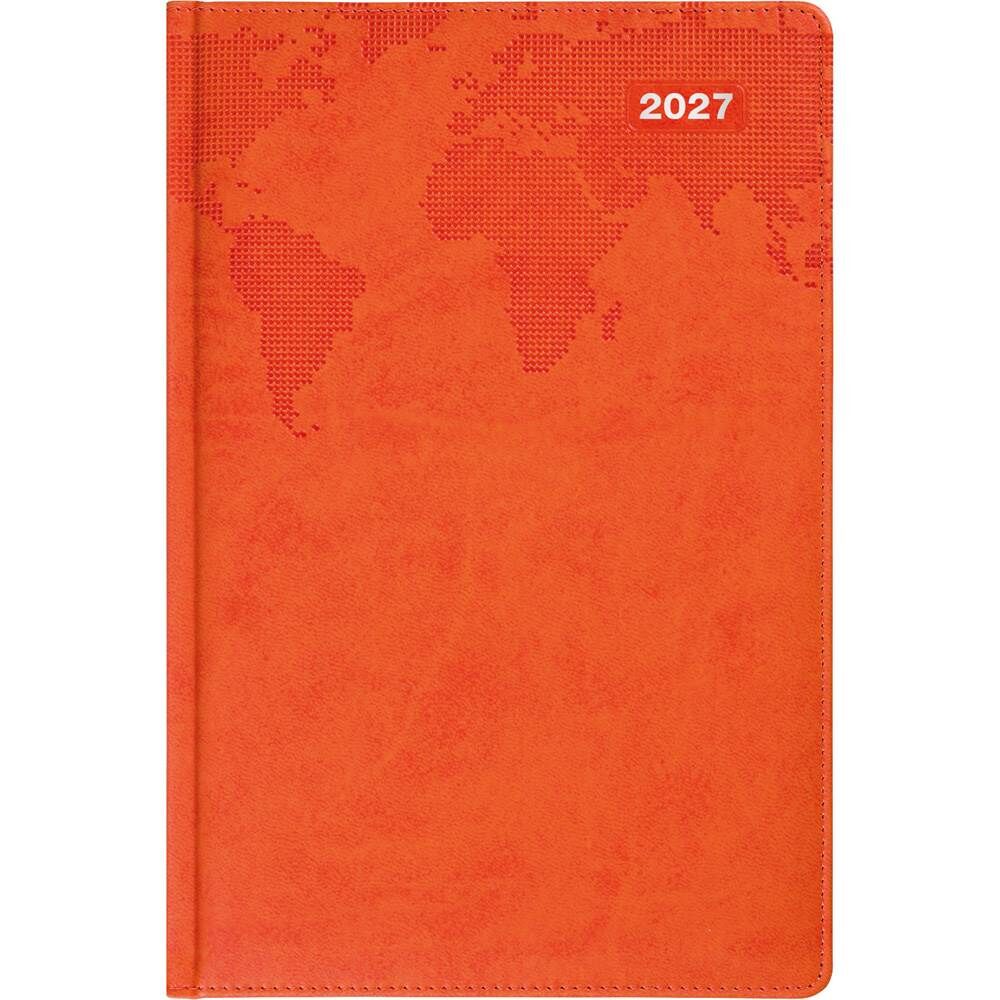 Kandilli 2027 17x24 Turuncu Günlük Ajanda