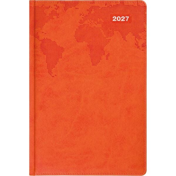 Kandilli 2027 17x24 Turuncu Günlük Ajanda