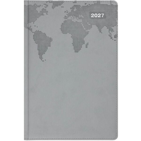 Kandilli 2027 17x24 Gri Günlük Ajanda