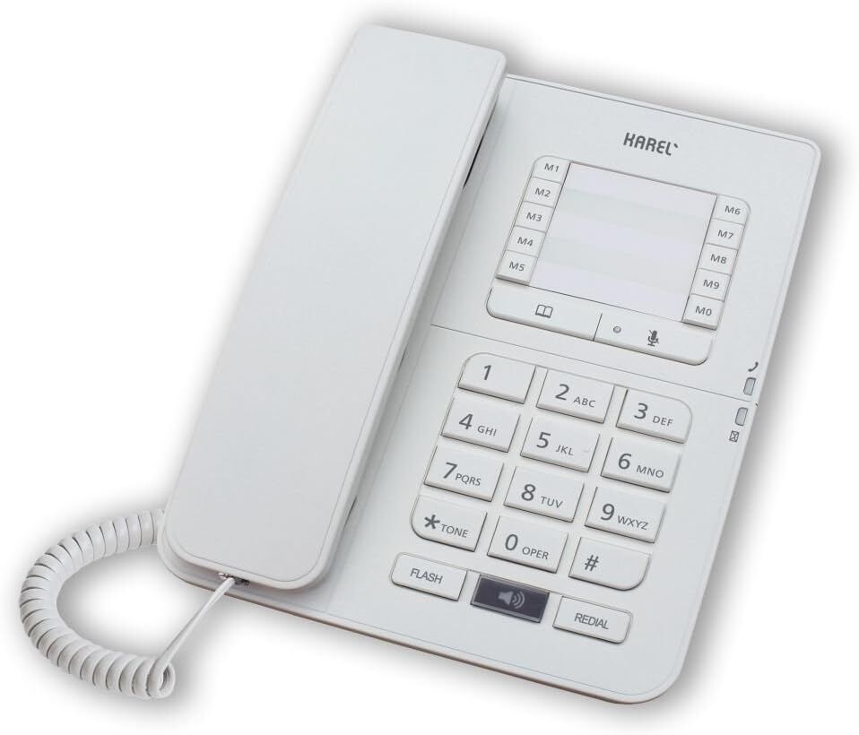 Karel Tm142 Krem Masa Üstü Telefon TM-142