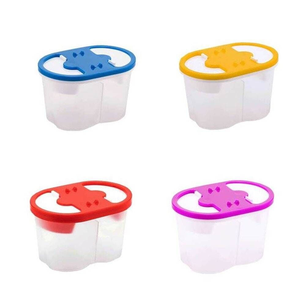 Yıldızlar Fırça Temizleme Kabı 2 Bölmeli 163