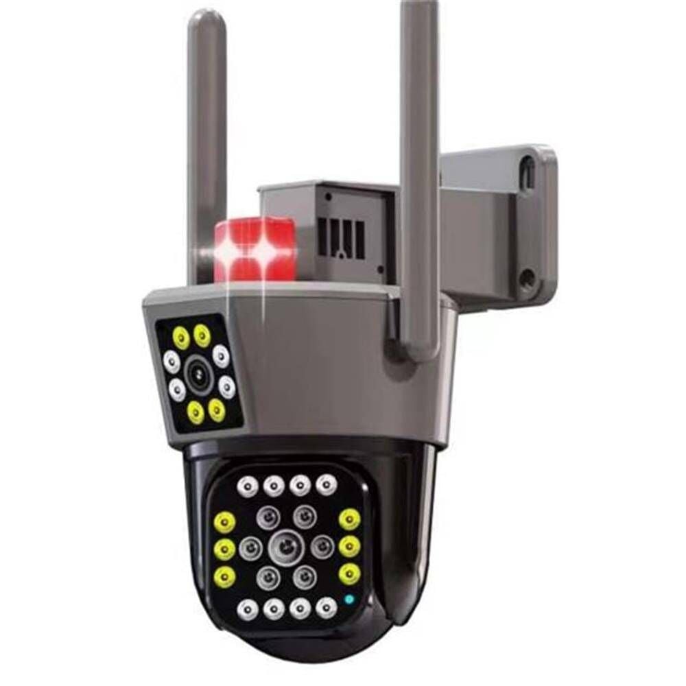 OKam O-KAM 6015 6MP Dual Lens WIFI PTZ 3.5 ''Dual Screen Image, 15Pcs Leds Dual Light