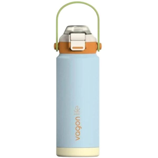 Vagonlife 1108 750 ml Mavi Çelik Termos Matara