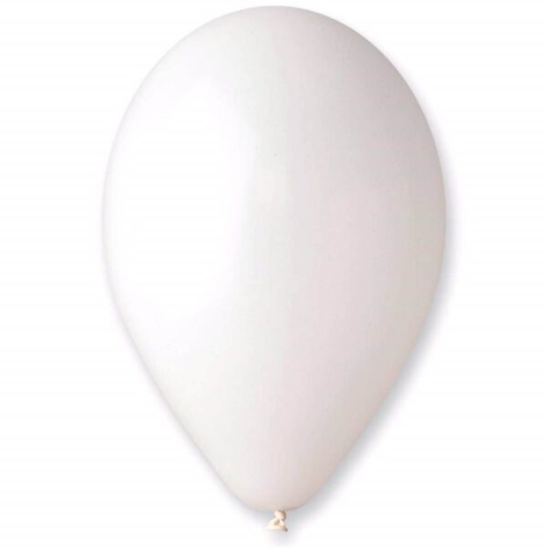Gemar 12'' 30 cm 100 lü Beyaz Balon