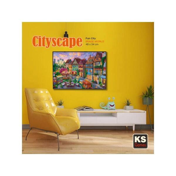 Fun City 500 Parça Puzzle 20047