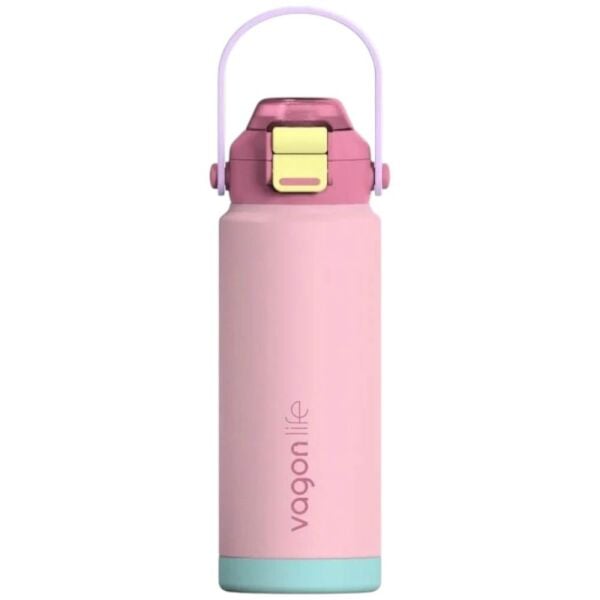 Vagonlife 1108 750 ml Pembe Çelik Termos Matara