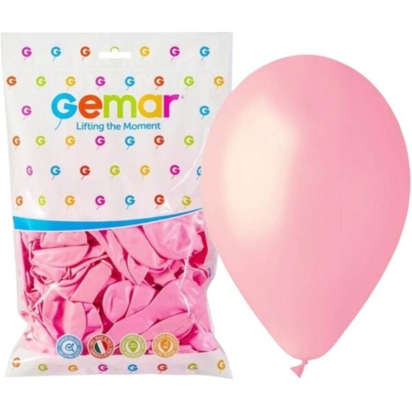 Gemar 12'' 30 cm 100 lü Pembe Balon