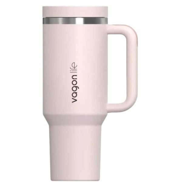 Vagonlife 1103 Pembe 1200 ml Çelik Termos Matara
