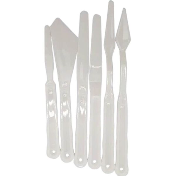 Ceoart Plastik Spatula Seti 6'lı SN0014