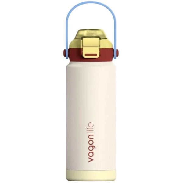 Vagonlife 1108 Krem 750 ml Çelik Termos Matara