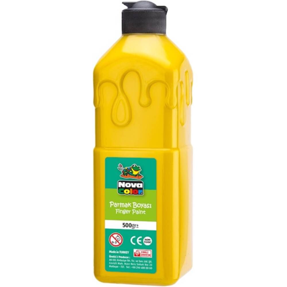 Nova Color Parmak Boyası 500 gr Sarı NC-370