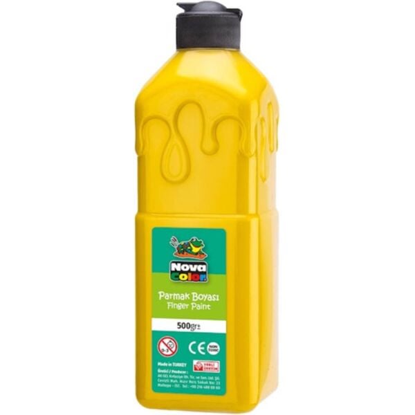 Nova Color Parmak Boyası 500 gr Sarı NC-370