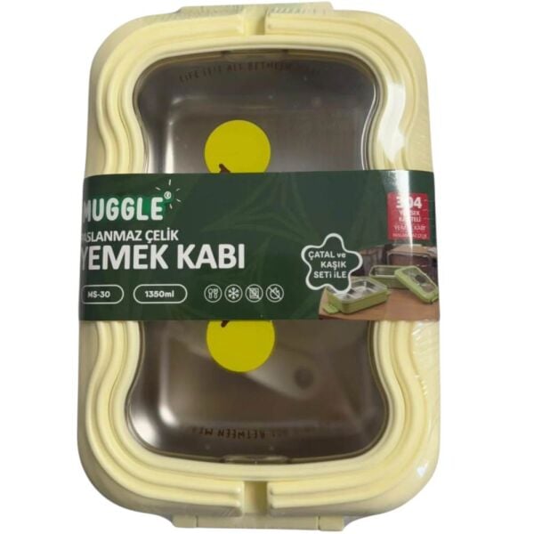 Muggle MS-30 Çelik Beslenme Kabı