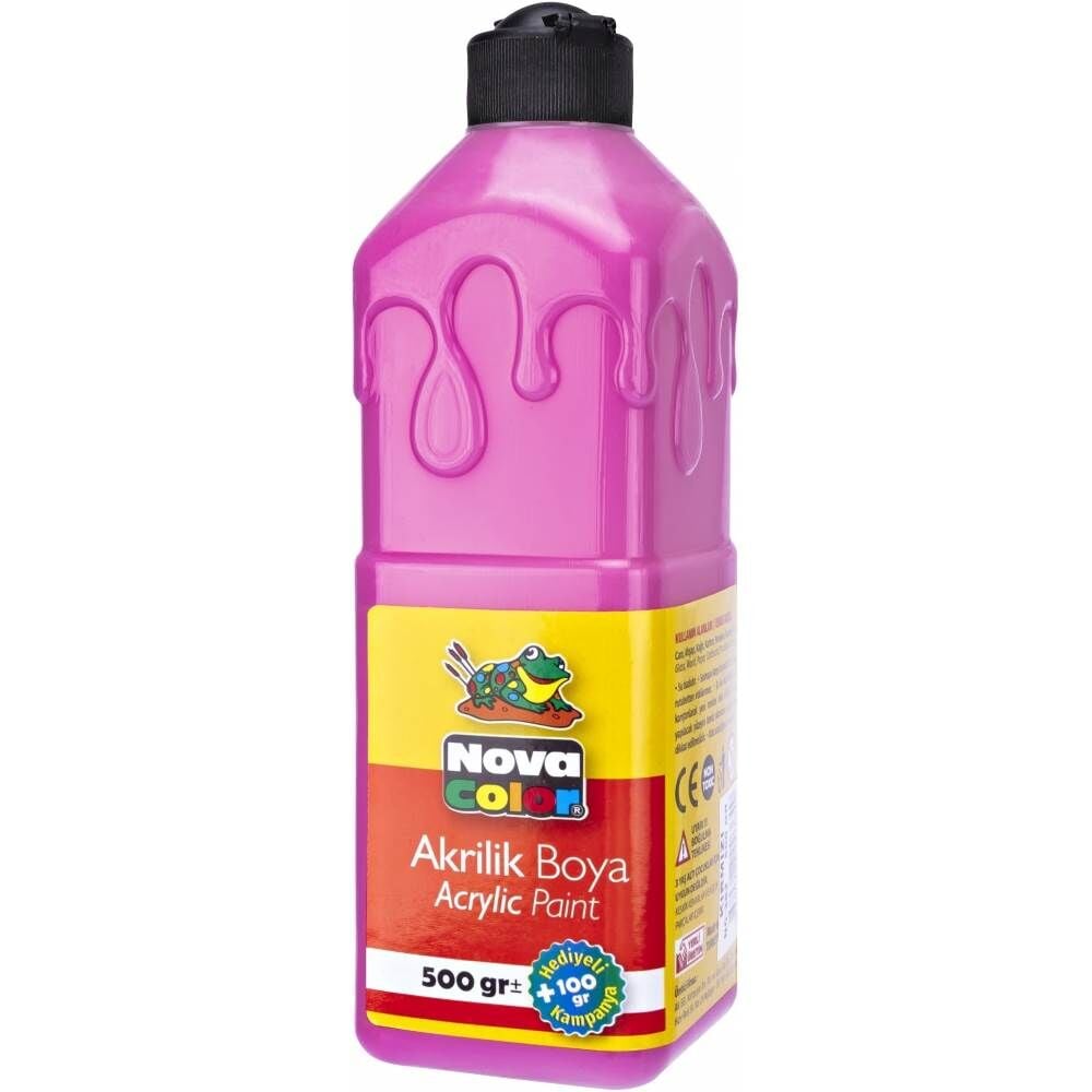 Nova Color NC-390 500 gr Pembe Akrilik Boya