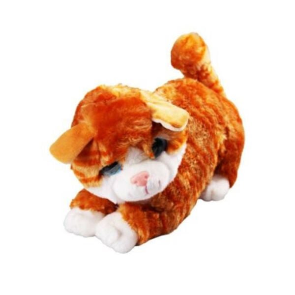 Yatan Miyavlayan Peluş Kedi 30 cm 2309035