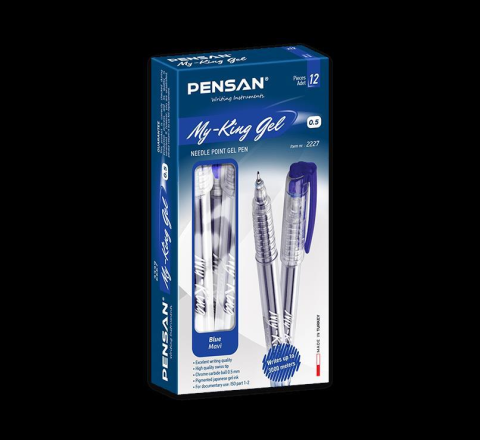 Pensan My King Jel Kalem İğne Uç 05 mm Mavi 6405