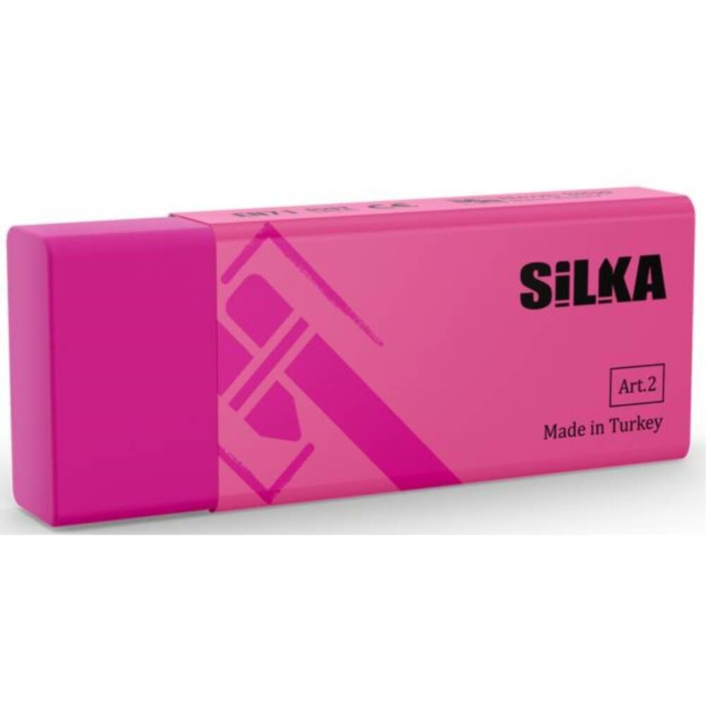 Silka Silgi Neon 4 Renk 24 Lü Art.3