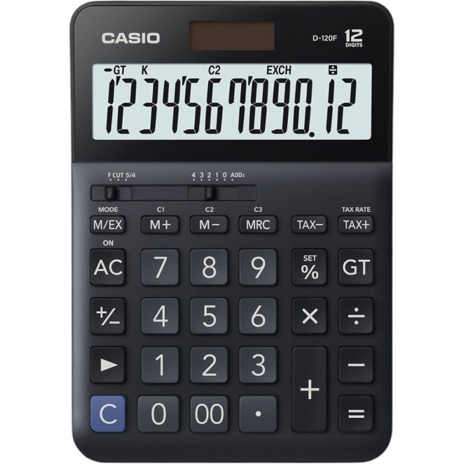 Casio D-120F 12 Hane Masa Üstü Hesap Makinesi